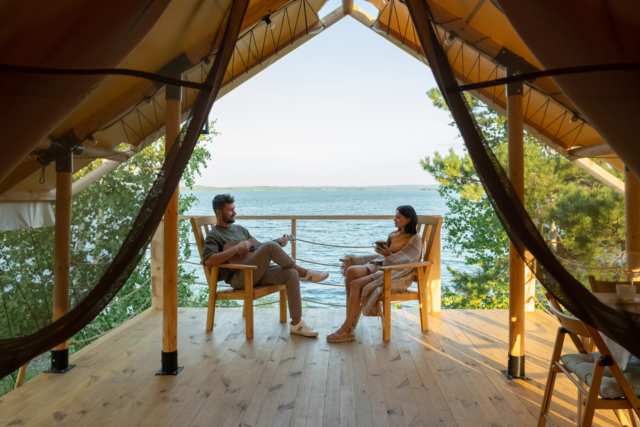 glamping helyek európában