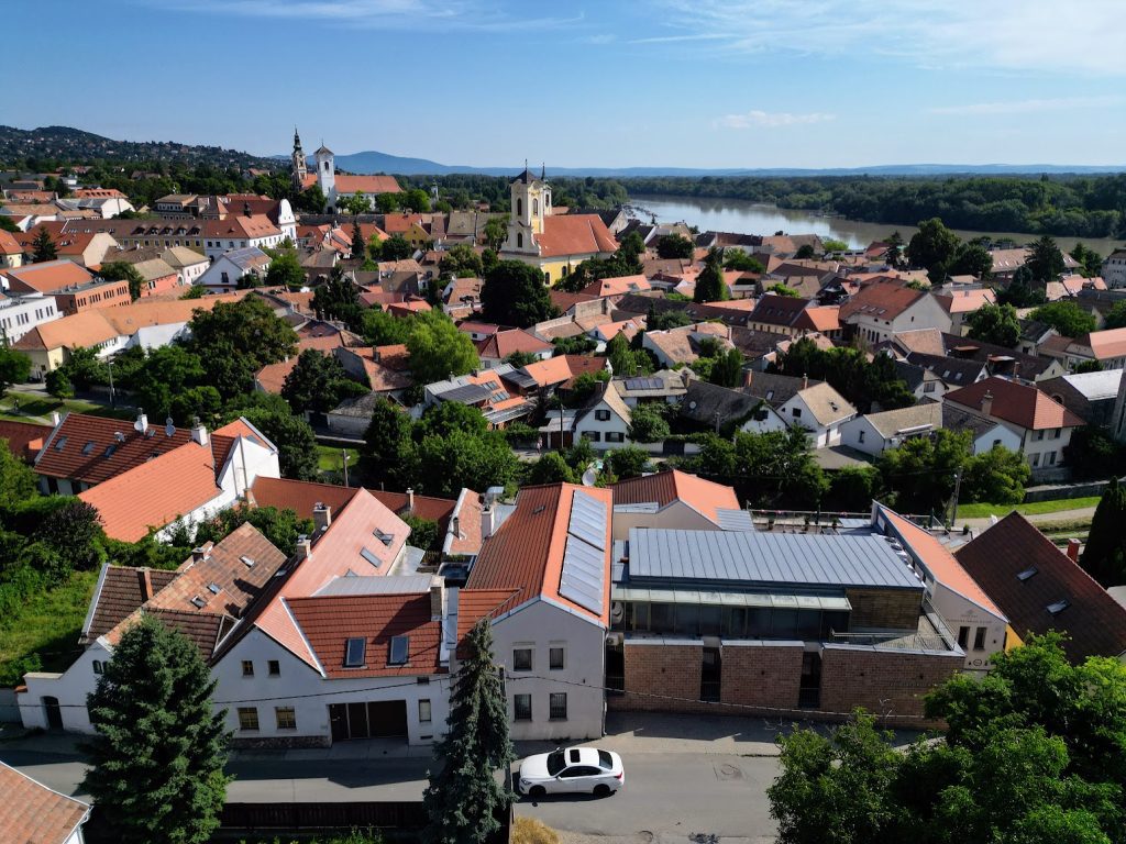Szentendre látképe a Bükkös Hotelből