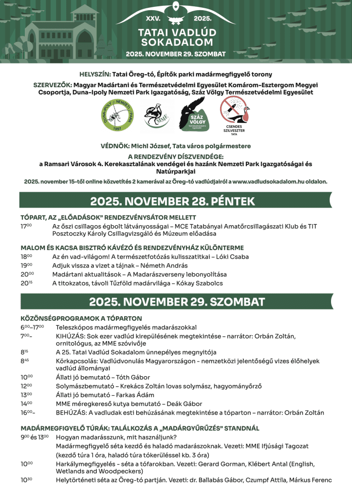 Tatai Vadlúd Sokadalom 2025